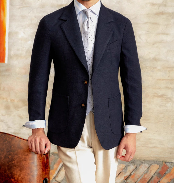 andré | Costume à motif pour homme