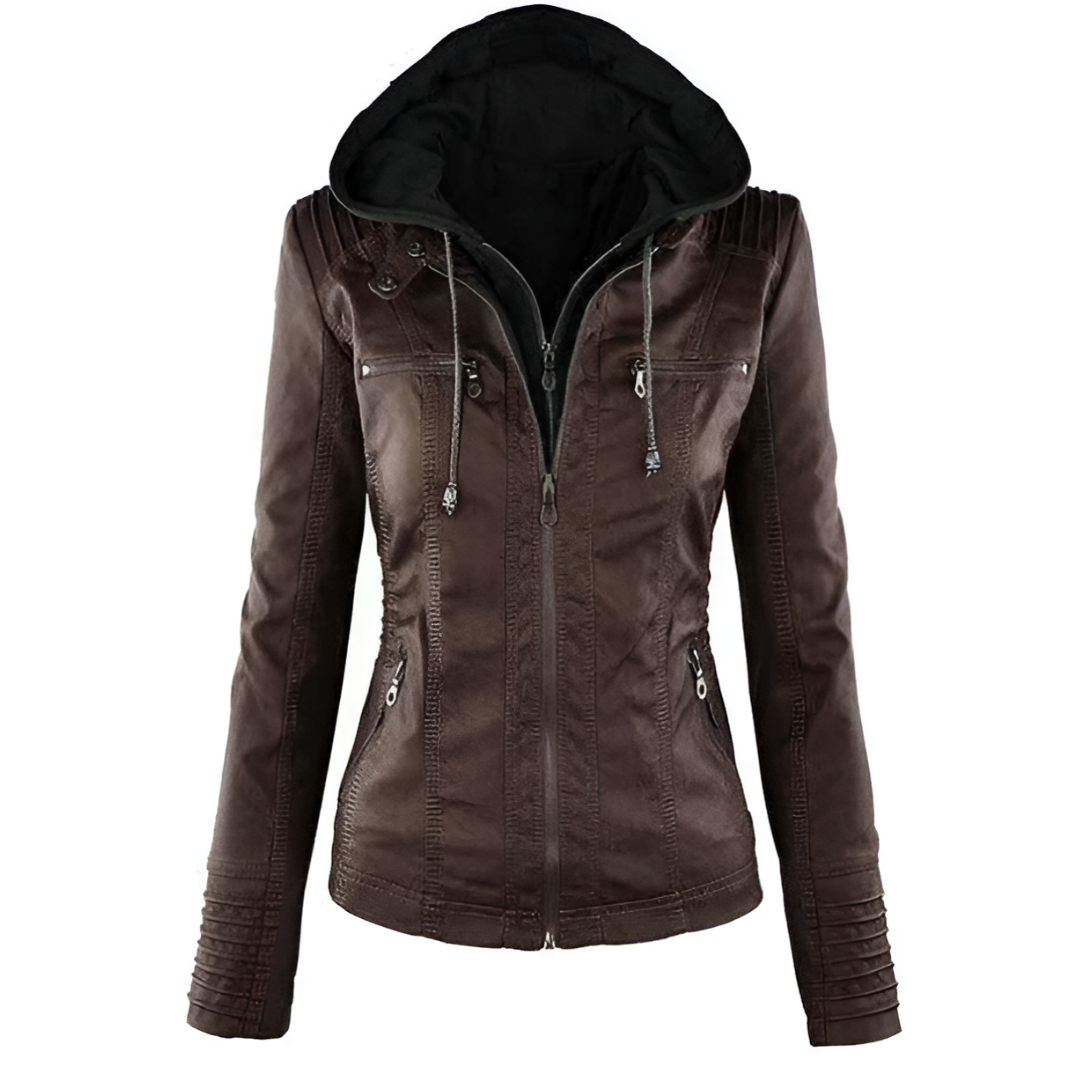 Valerie | Veste en cuir femme