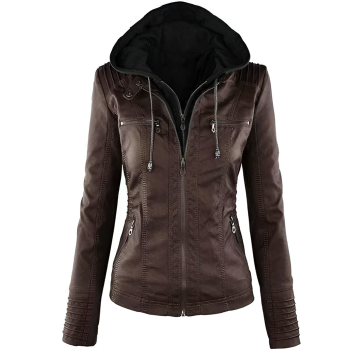 Valerie | Veste en cuir femme