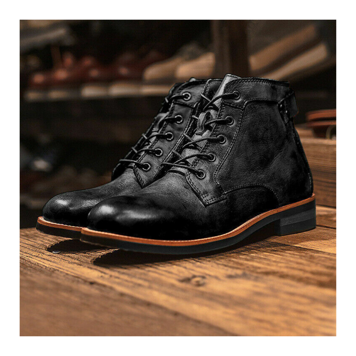 Carlo | Hommes Stylé Lacets Bottes
