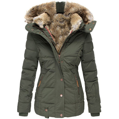Delphine | Manteau d'hiver luxueux et chaud pour femmes