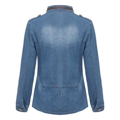 Isabelle - Veste en jean chaude pour femmes
