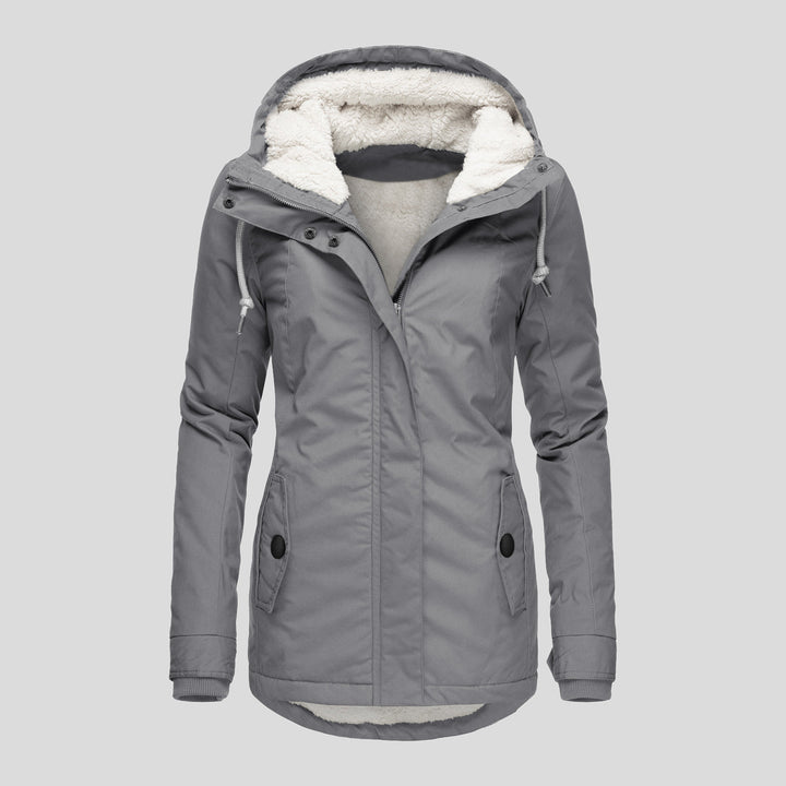 Isabelle | Longue veste chaude imperméable et coupe-vent pour femmes