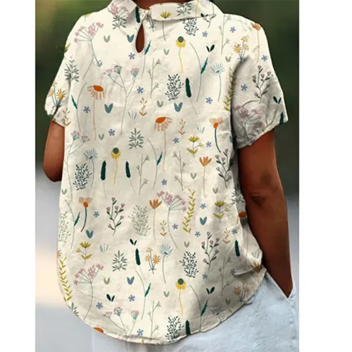 Elina | Chemisier avec col