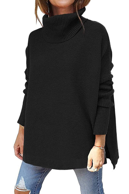 Mariet | Pull à col roulé en maille pour femme