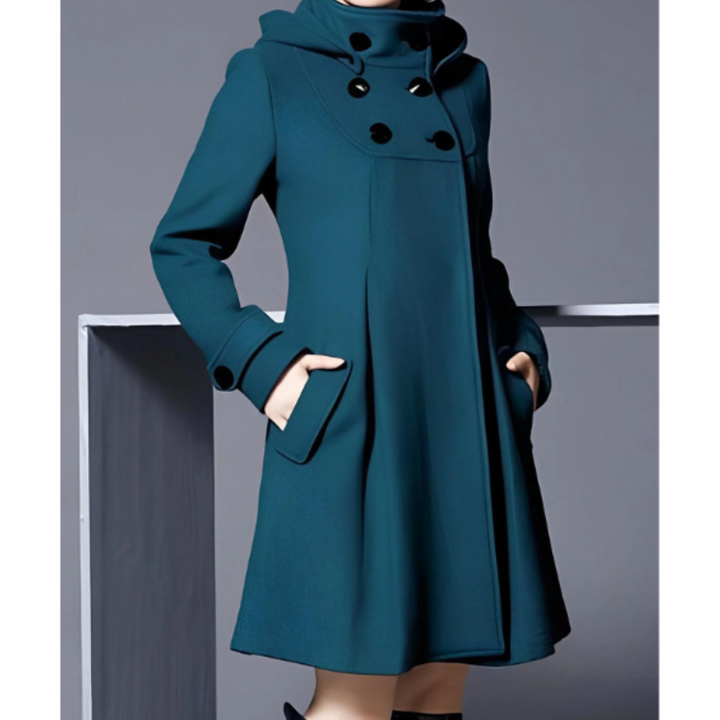 Hannelore | Manteau à capuche éégant pour femme – mode