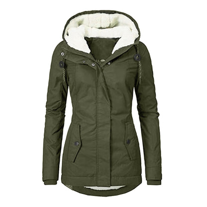 Isabelle | Longue veste chaude imperméable et coupe-vent pour femmes