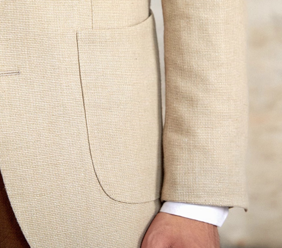 andré | Costume à motif pour homme