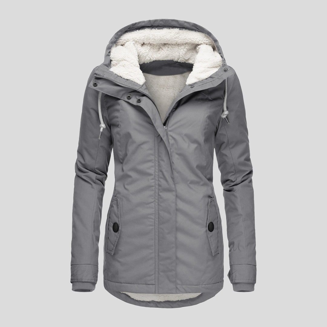 Isabelle | Longue veste chaude imperméable et coupe-vent pour femmes