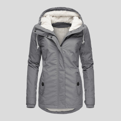 Isabelle | Longue veste chaude imperméable et coupe-vent pour femmes