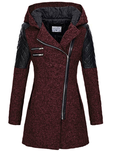 Valerie | Manteau d'hiver imperméable et coupe-vent avec capuche