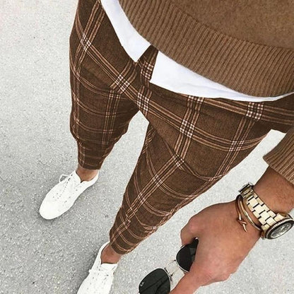 Armand - Pantalon à Carreaux pour Hommes