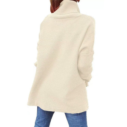 Mariet | Pull à col roulé en maille pour femme