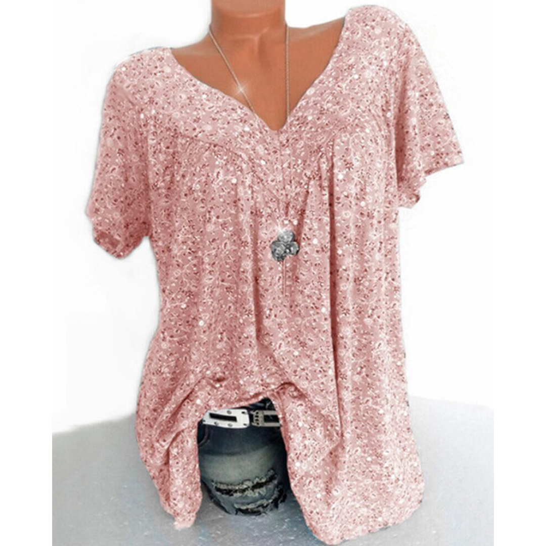 Elena | Blouse élégante à manches courtes pour femmes