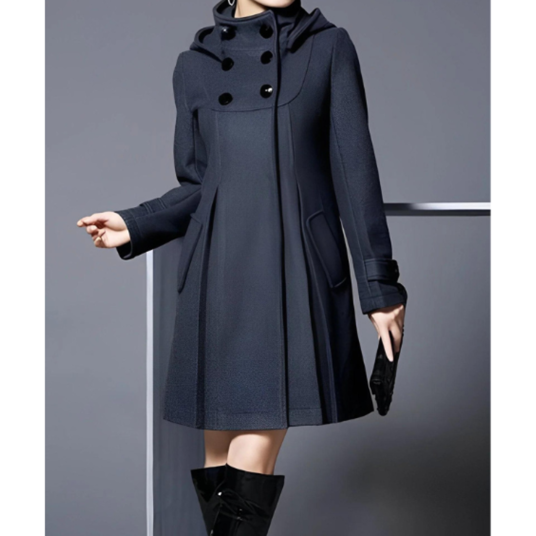 Hannelore | Manteau à capuche éégant pour femme – mode