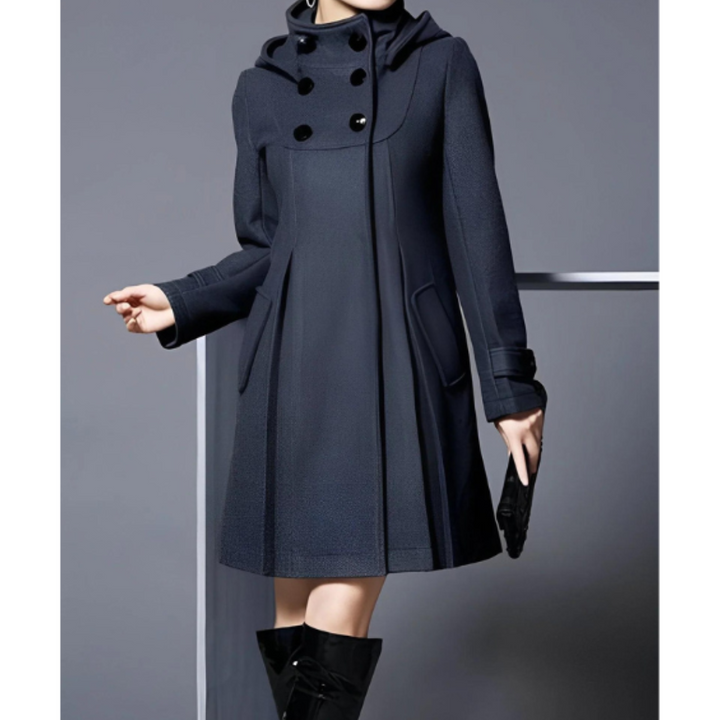 Hannelore | Manteau à capuche éégant pour femme – mode