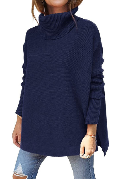 Mariet | Pull à col roulé en maille pour femme