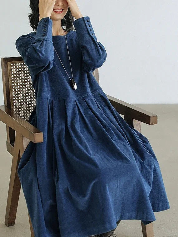 Sophie | Robe française en velours