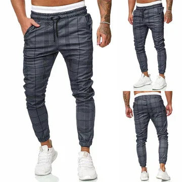 Renard - Pantalon Jogging à Carreaux pour Hommes