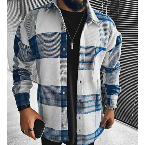 Lucas | Chemise à manches longues en flanelle – mode