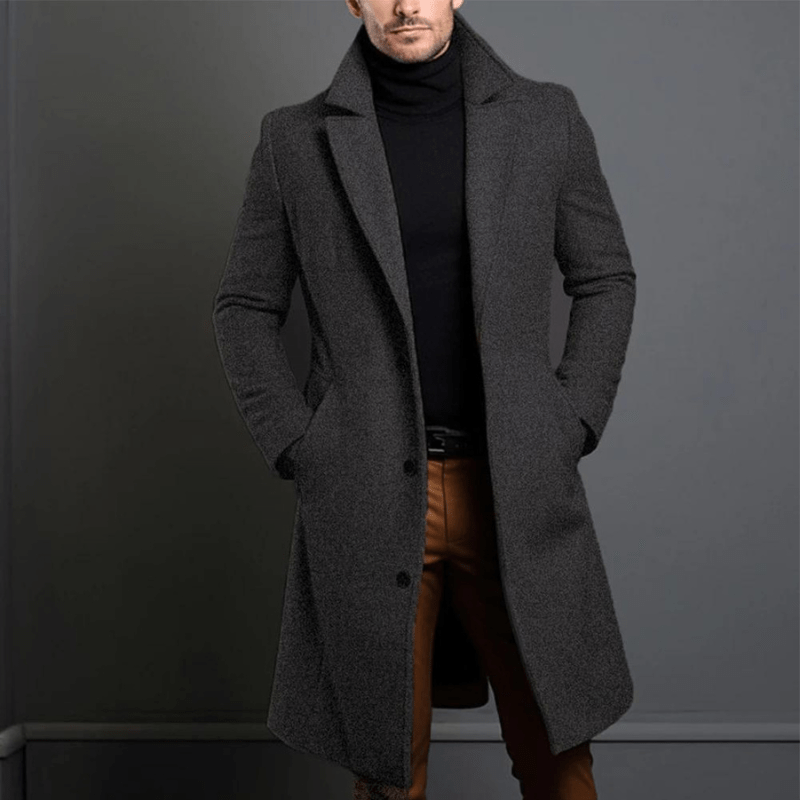 Edson | Manteau long d'hiver pour homme – mode