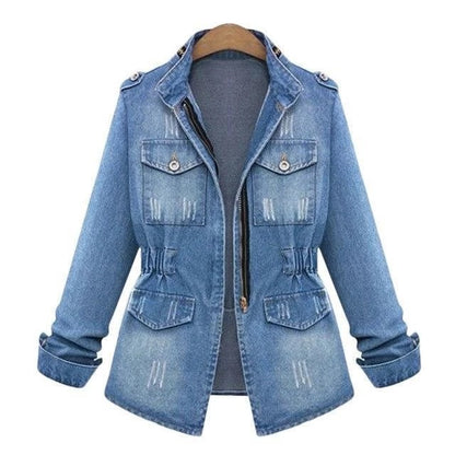 Isabelle - Veste en jean chaude pour femmes
