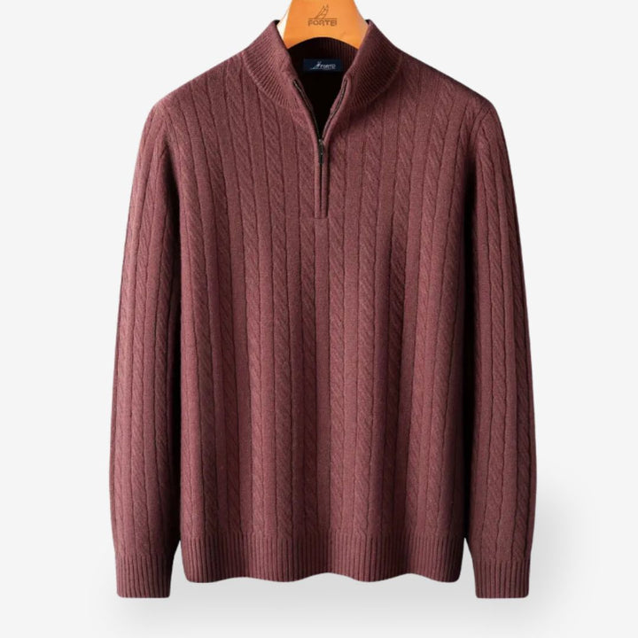 Felix | Pull demi-zip premium pour hommes