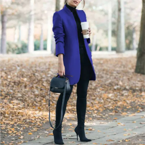 Élise | Blazer D'hiver Long Et Étroit Pour Femmes – mode