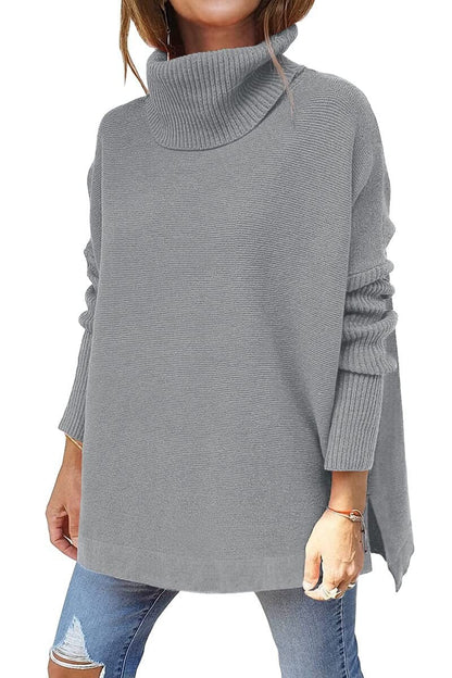 Mariet | Pull à col roulé en maille pour femme