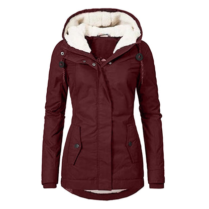 Isabelle | Longue veste chaude imperméable et coupe-vent pour femmes