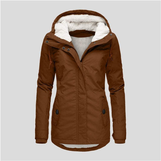 Isabelle | Longue veste chaude imperméable et coupe-vent pour femmes