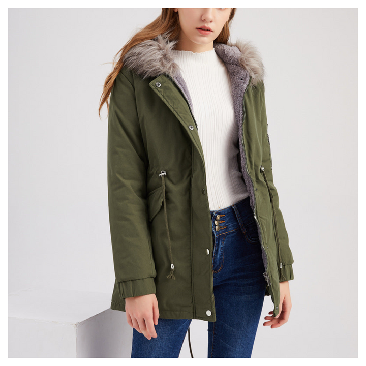 Émilie | Veste parka hivernale chaude pour femme – mode