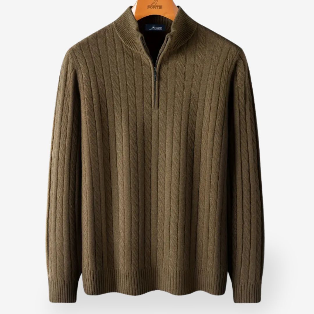 Felix | Pull demi-zip premium pour hommes