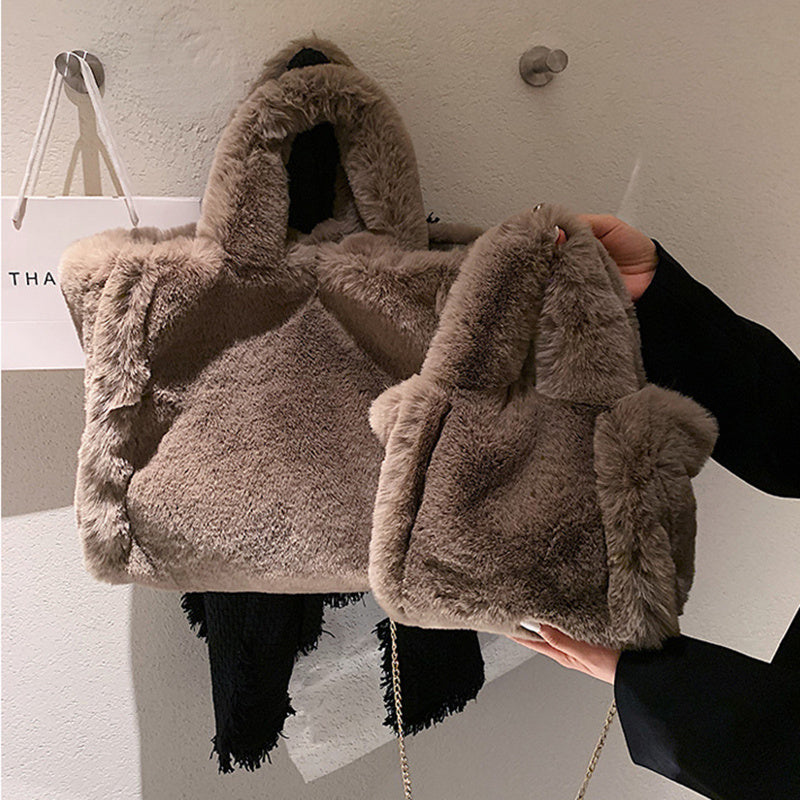 Blaise | Sac à main élégant en peluche