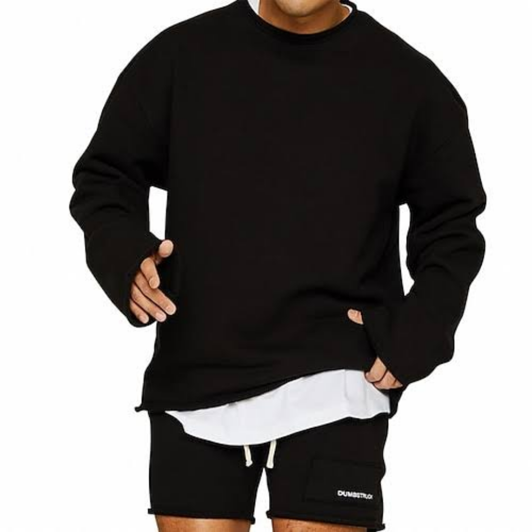 Lance | Ensemble soirée d'été - Pull chaud avec short