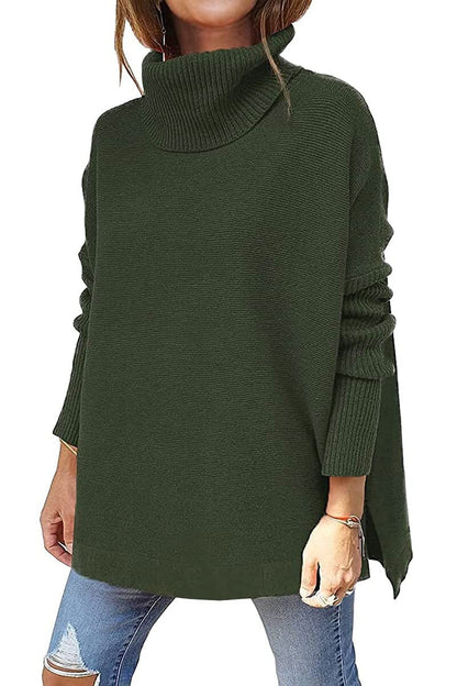Mariet | Pull à col roulé en maille pour femme
