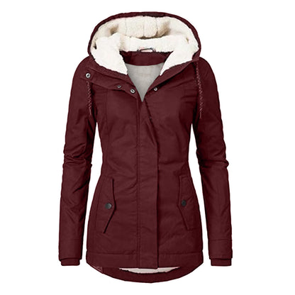 Isabelle | Longue veste chaude imperméable et coupe-vent pour femmes