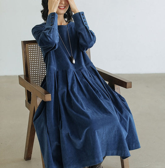 Sophie | Robe française en velours
