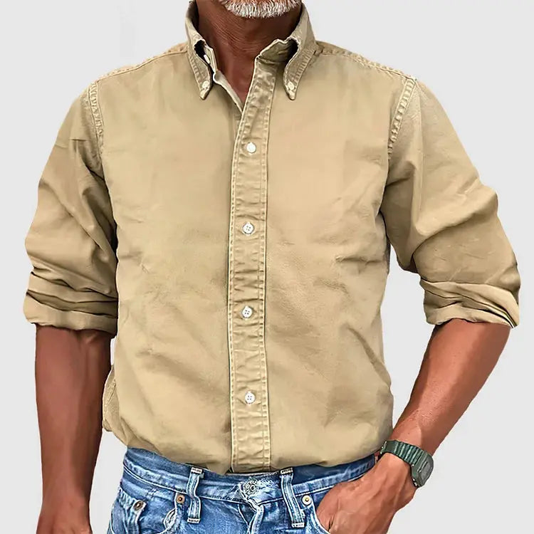 Leo | Chemise décontractée en coton pour hommes