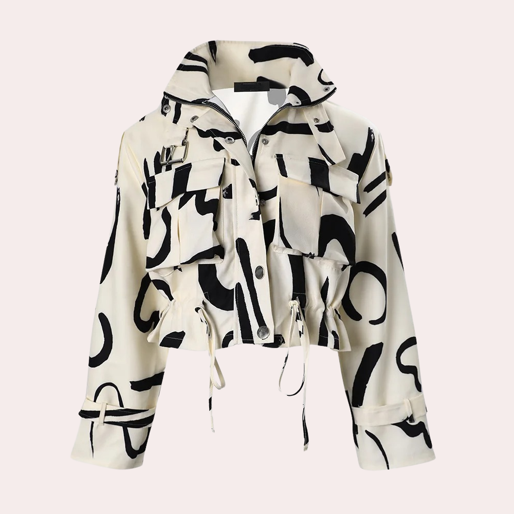 Aimee | Veste à col montant et poches pour femmes