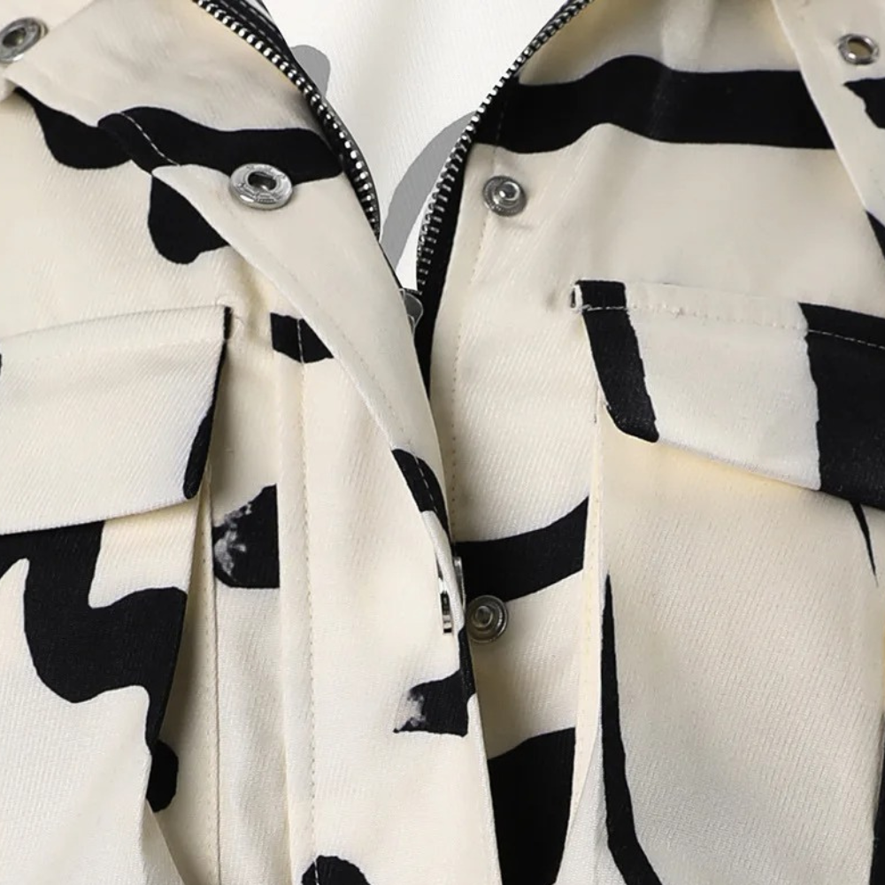 Aimee | Veste à col montant et poches pour femmes