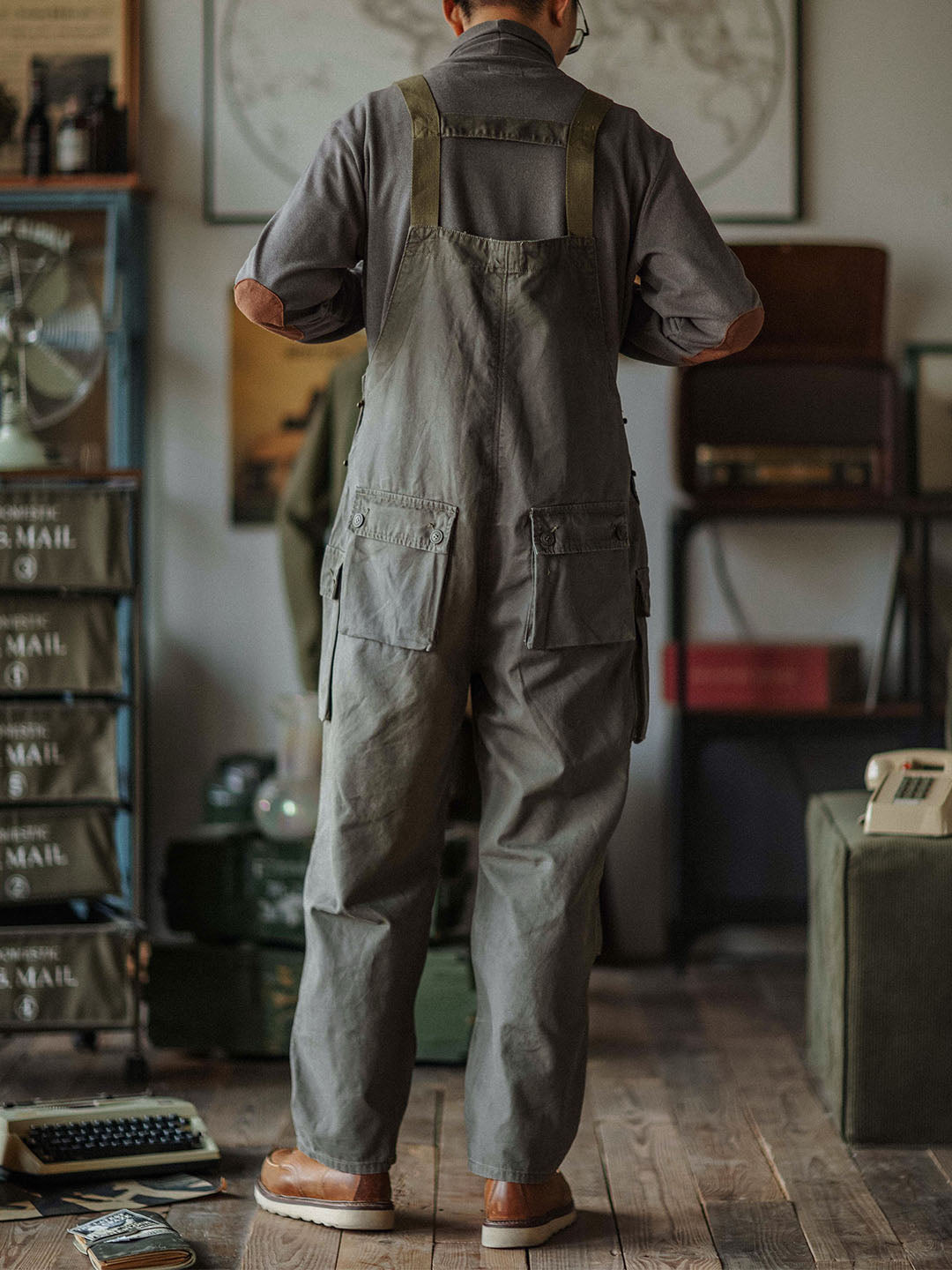 Anton | Pantalon avec poches à rabat pour hommes