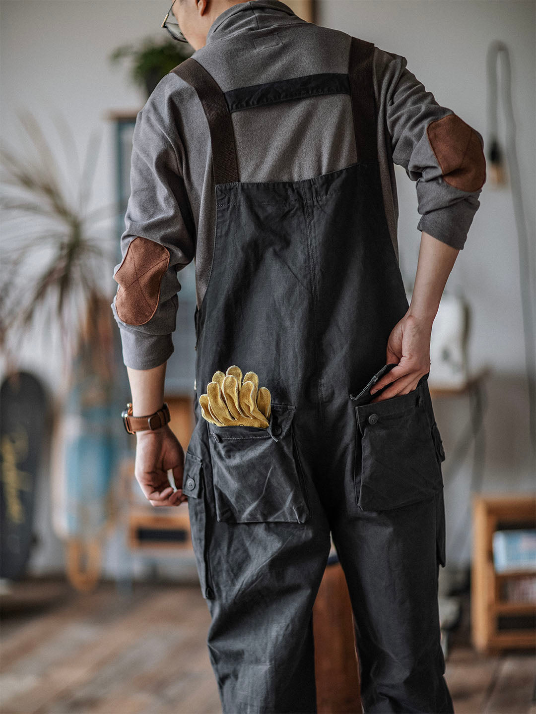 Anton | Pantalon avec poches à rabat pour hommes