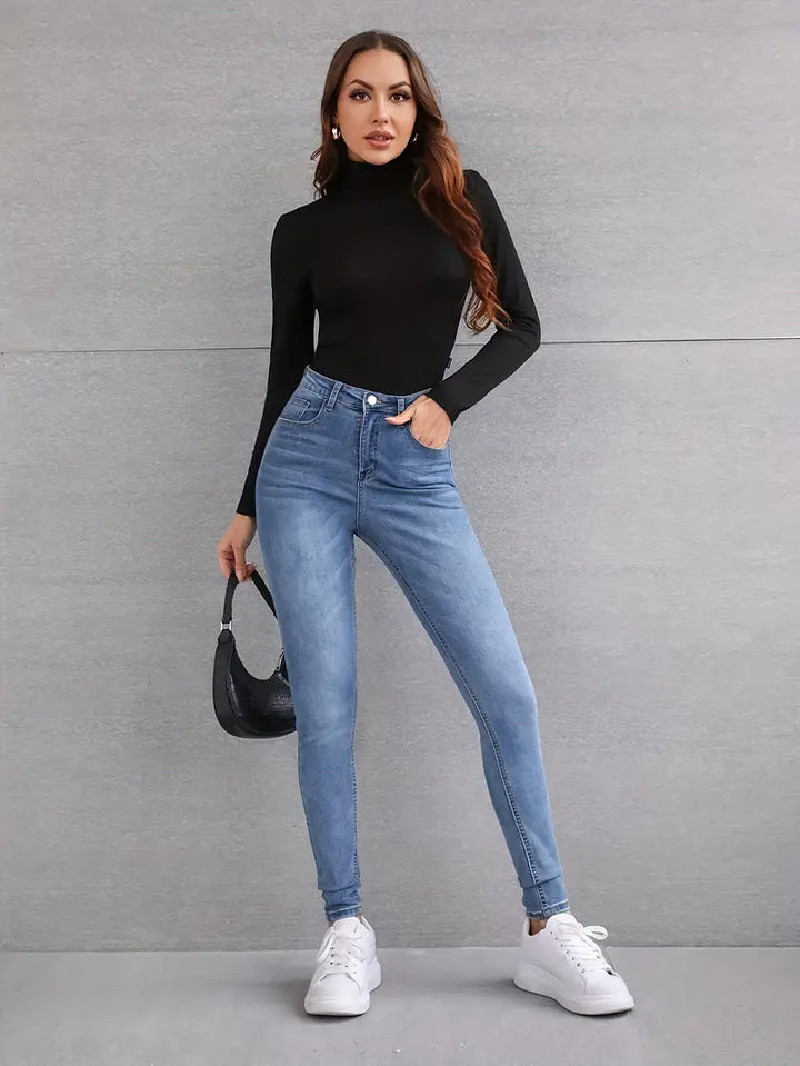 Piaf | Col roulé serré décontracté