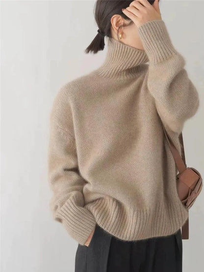 Claire | Pull Col Roulé Élégant pour Femmes