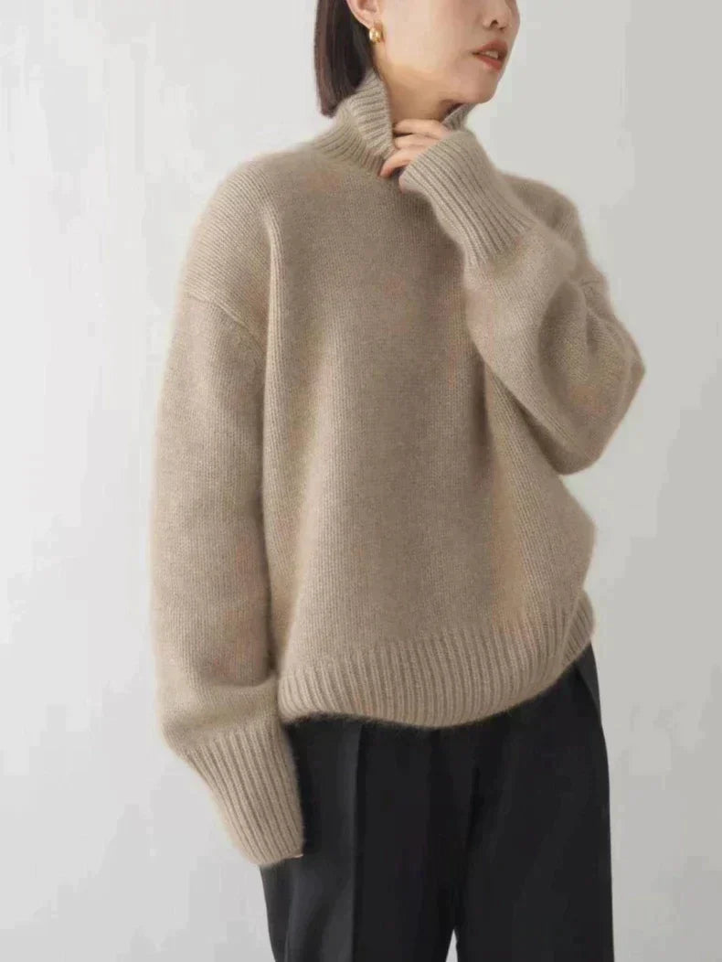 Claire | Pull Col Roulé Élégant pour Femmes