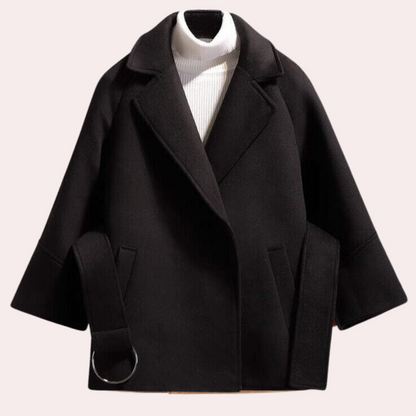 Marielle | Manteau de femme avec ceinture élégante