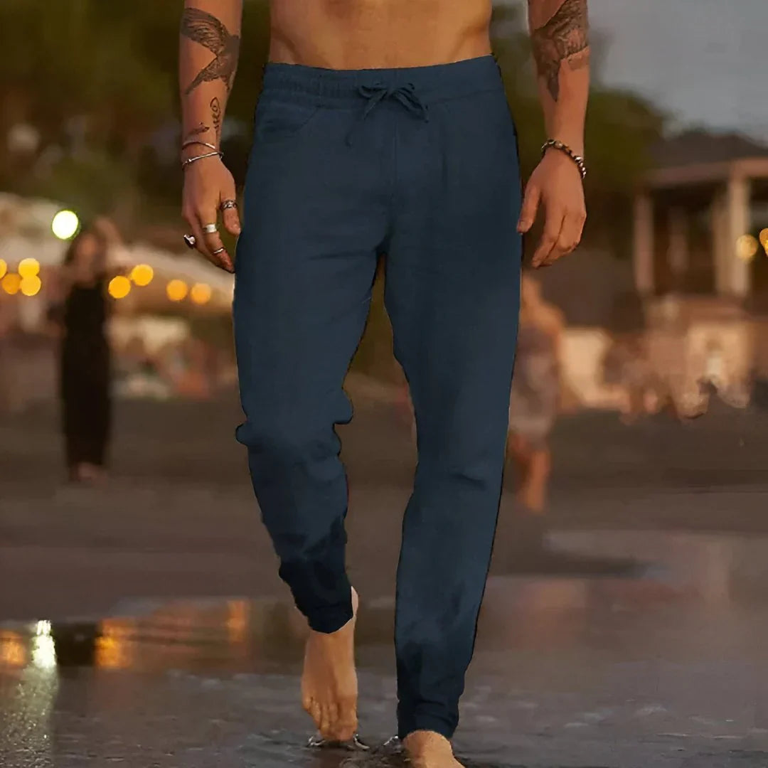 Pierre | Pantalon confortable en lin pour homme
