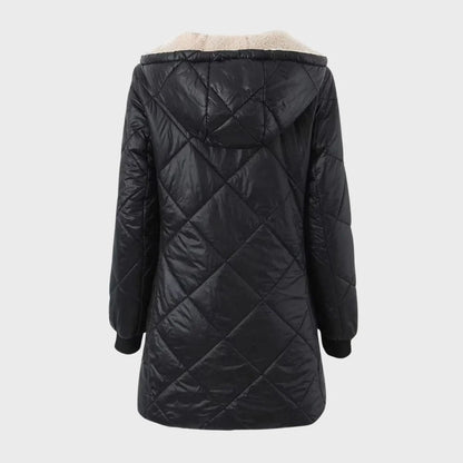 Noelle | Manteau long en duvet avec doublure pour femmes