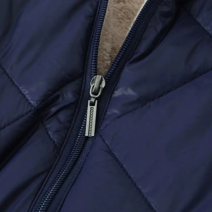 Noelle | Manteau long en duvet avec doublure pour femmes